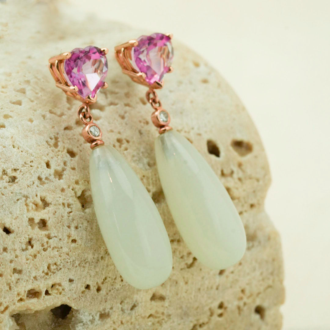 Pink Romance Earrings