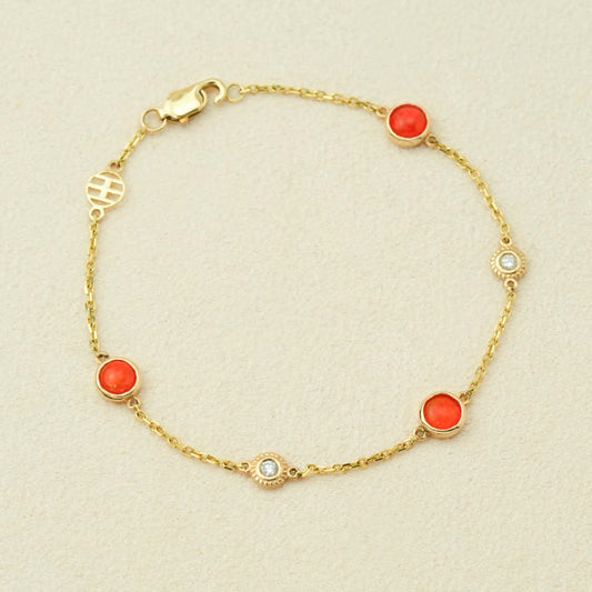 Fiery Elegance Bracelet