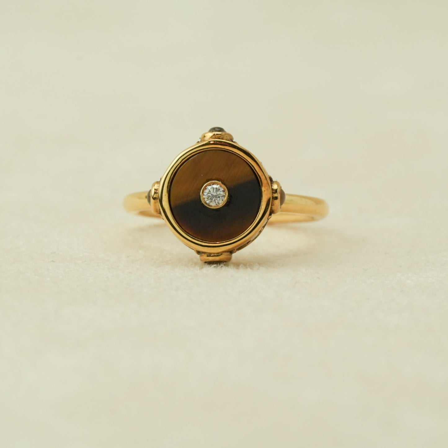 Tiger's Eye Petite Signature Ring