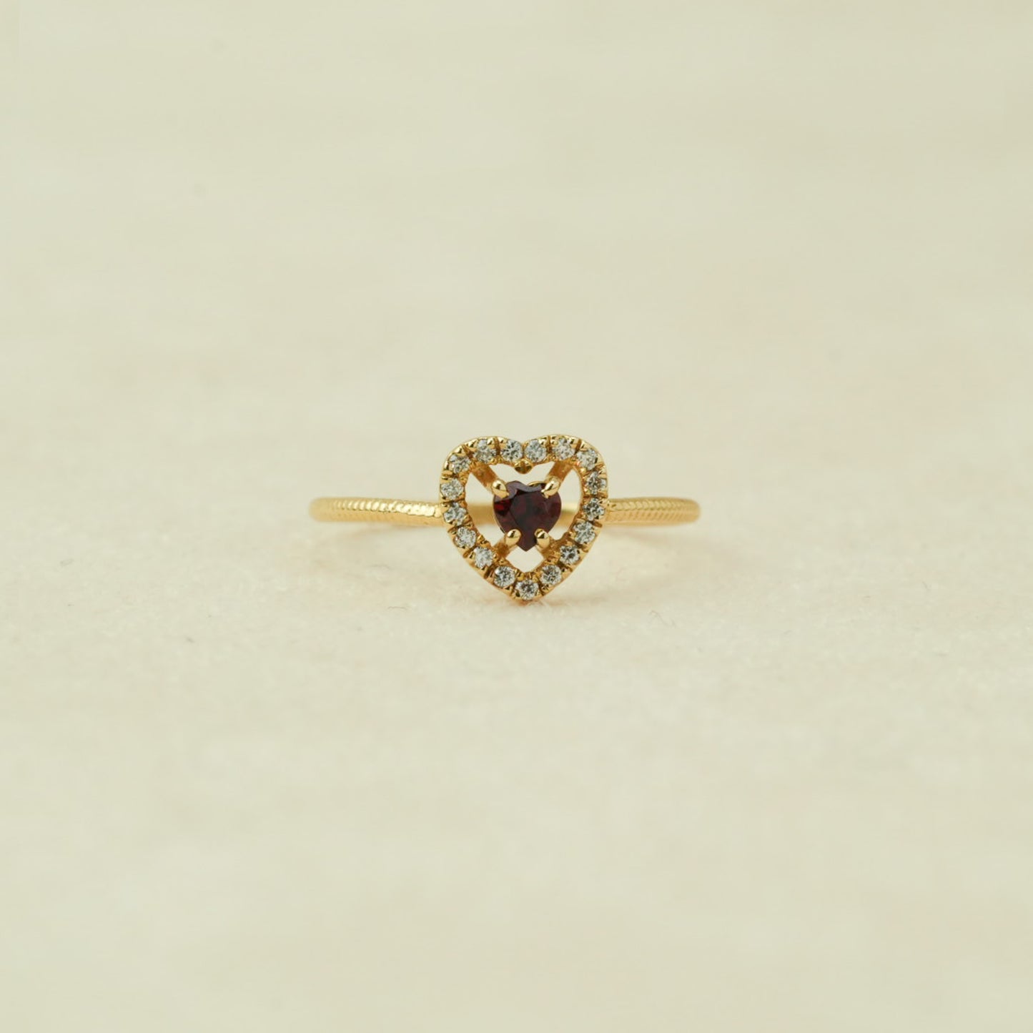 Delicate Heart Ring