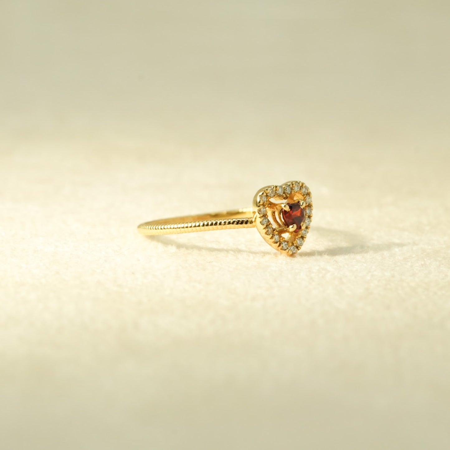 Delicate Heart Ring