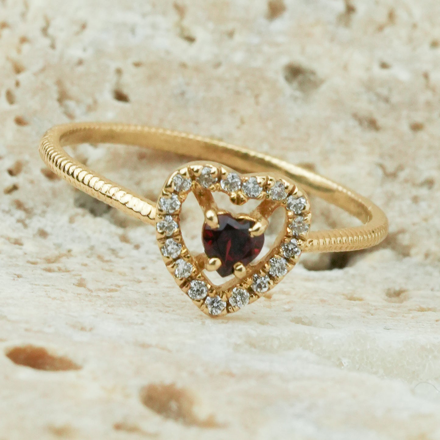 Delicate Heart Ring