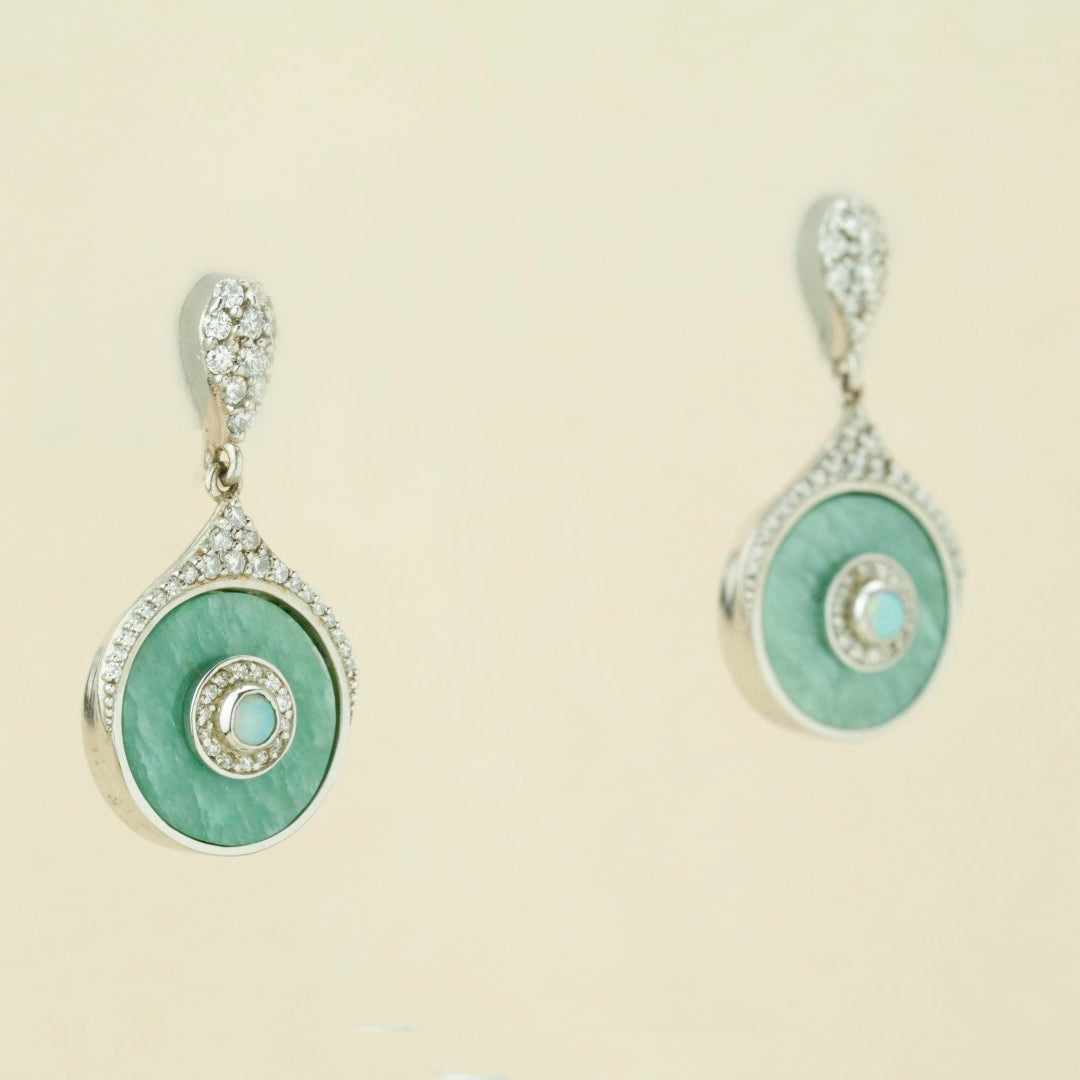 Minty Frost Earrings