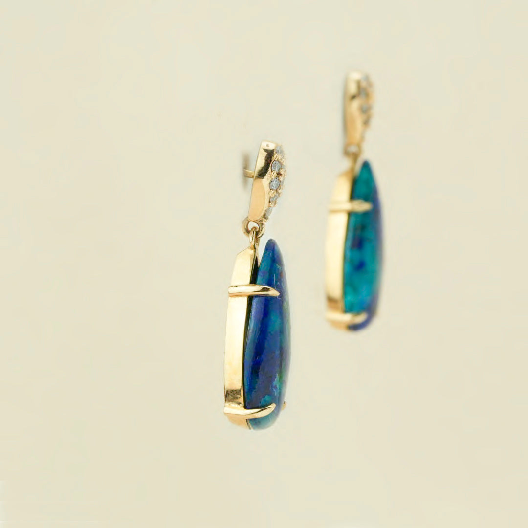 Azur Ocean Drop Earrings