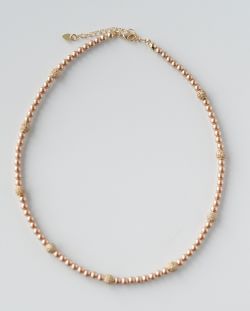 Goldern Glow Pearl Necklace