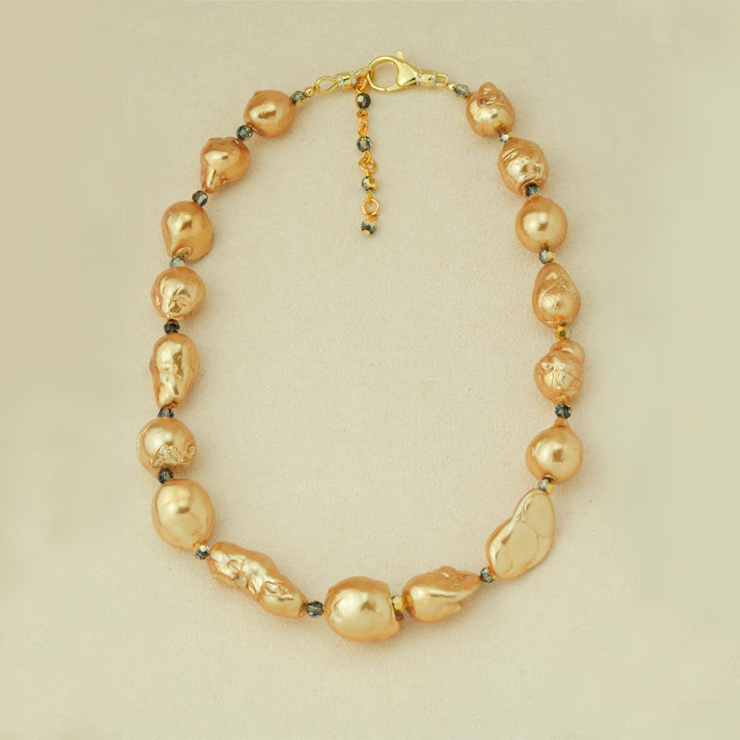 Golden Lustre Necklace