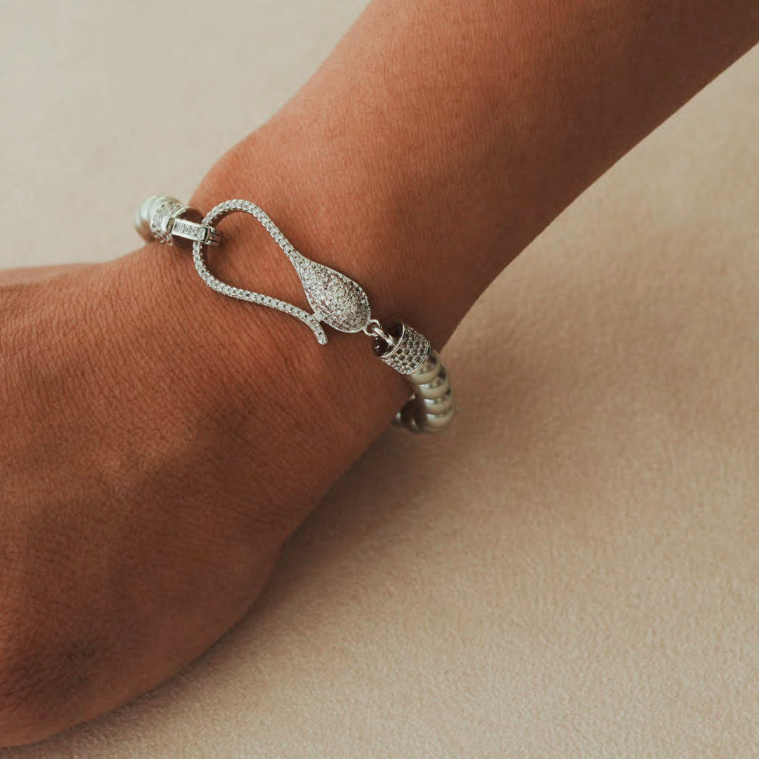 Silver Luminous Bracelet